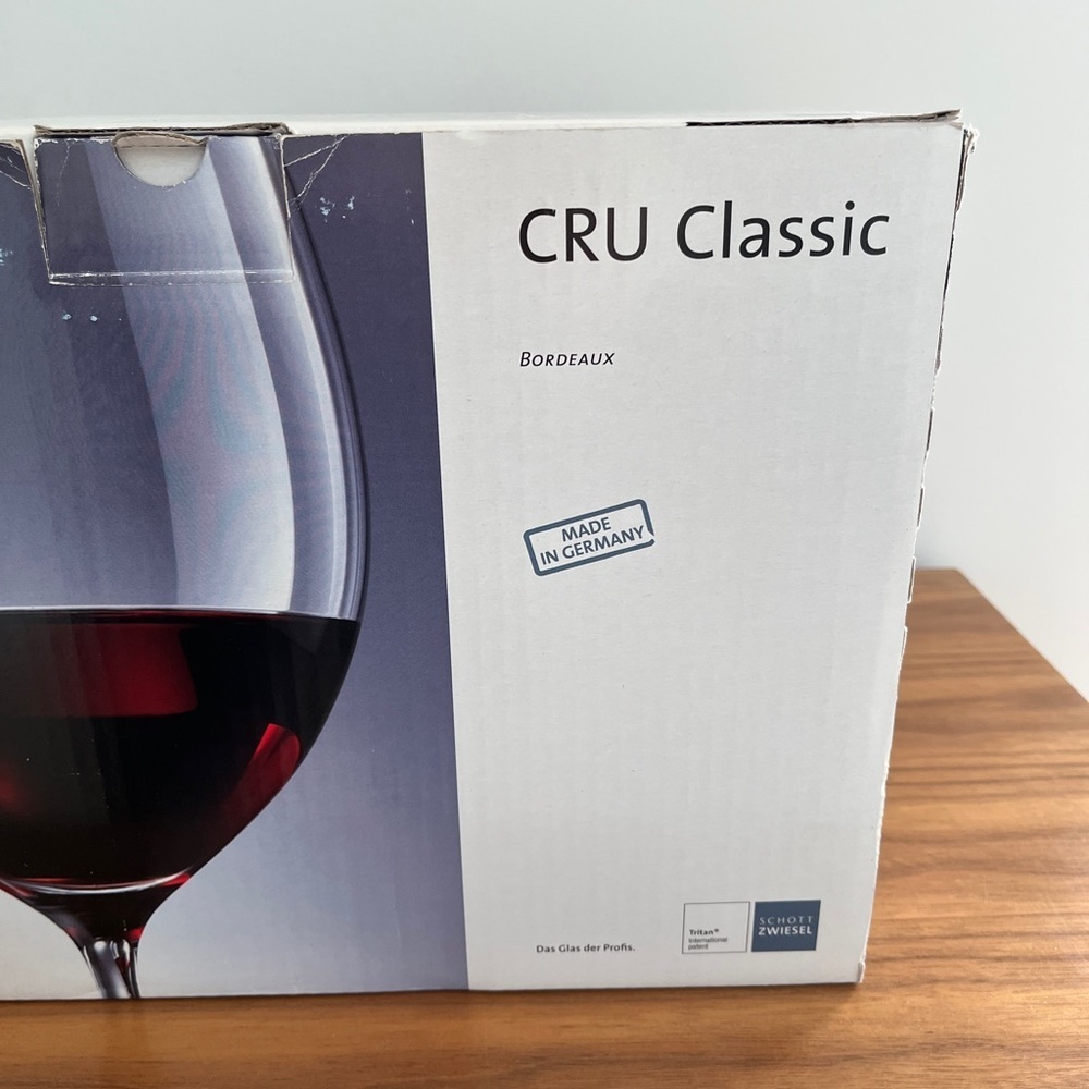 SCHOTT ZWIESEL Set of 6 Bordeaux Wine Glasses Cru Classic Tritan Dinner Party - Picture 8 of 14